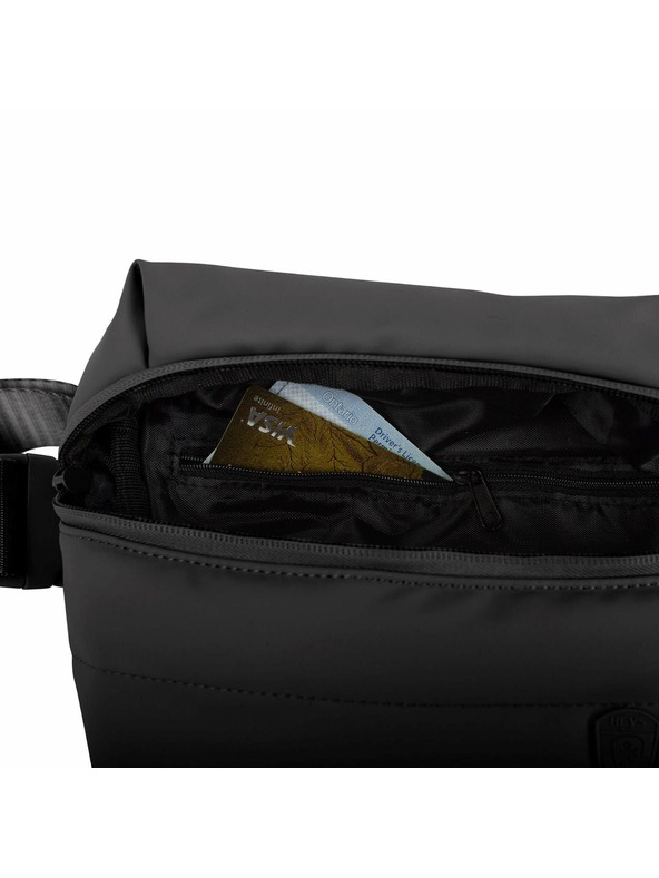 Heys Черна чантa за кръста Heys Puffer Mini Waist Bag