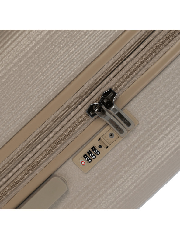 Heys Бежов пътнически куфар Heys Earth Tones M Atmosphere