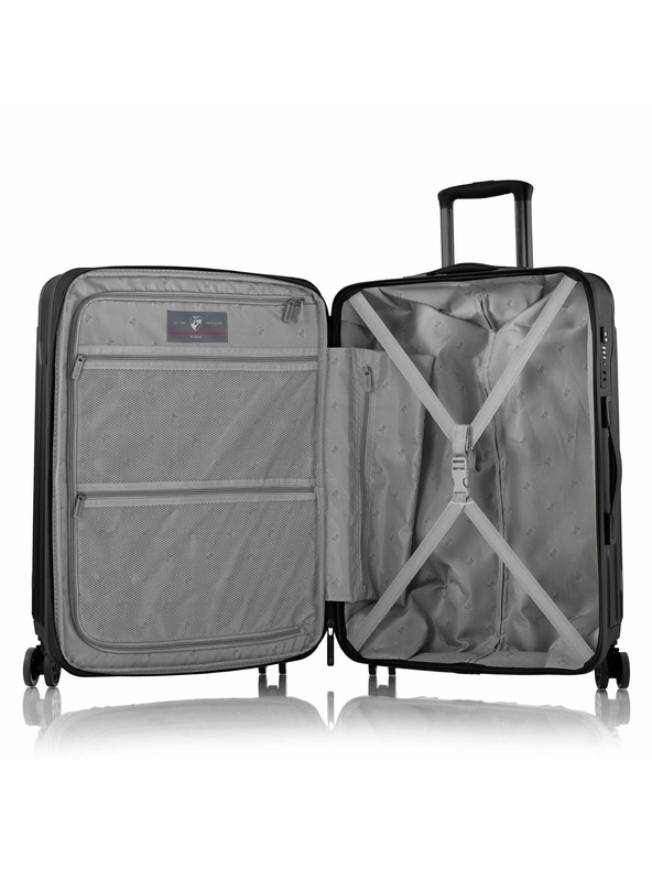 Heys Пътнически куфар Heys Xtrak M - черен