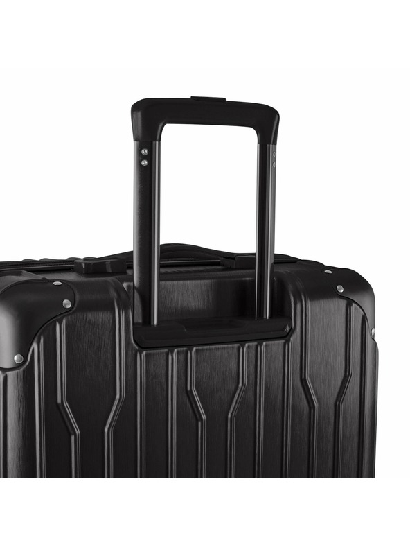 Heys Пътнически куфар Heys Xtrak M - черен