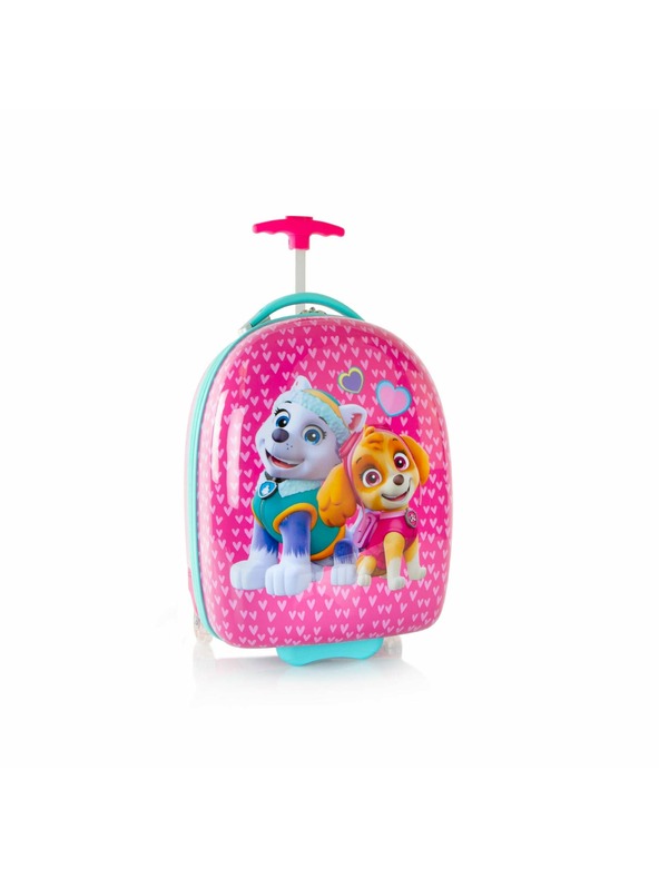 Heys Розов детски куфар Paw Patrol 2w Pink 2