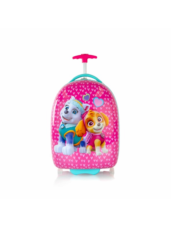 Heys Розов детски куфар Paw Patrol 2w Pink 2