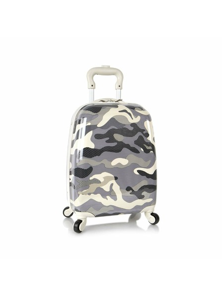 Heys Детски куфар Heys 4w Grey Camo Patterned