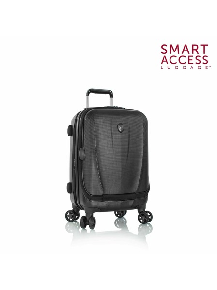 Heys Черен пътен куфар Heys Vantage Smart Luggage S