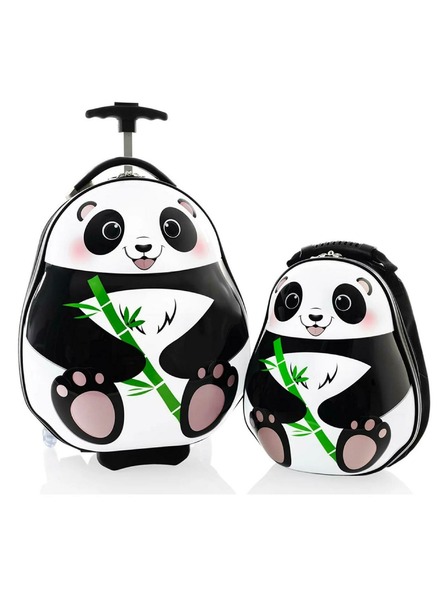 Heys Детски куфар Heys Travel Tots Panda – комплект раница и куфар