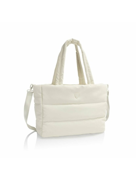 Heys Пътна чанта Heys Puffer Travel Tote Off White