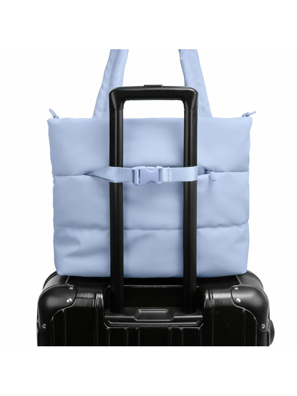 Heys Чанта с дръжки Heys Puffer Tote Bag Light Blue