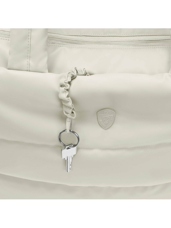 Heys Чанта с дръжки Heys Puffer Tote Bag Off White
