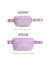 Heys Мини чантичка за кръст Heys Puffer Mini Waist Bag Lavender