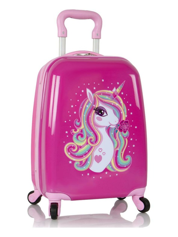 Heys Детски куфар Heys Kids 4w Unicorn Rose