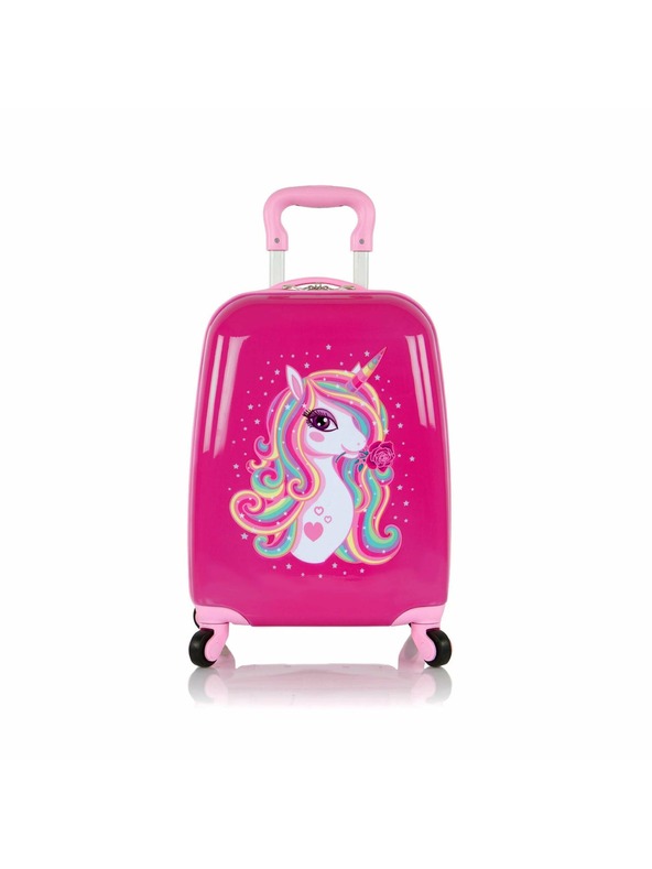 Heys Детски куфар Heys Kids 4w Unicorn Rose