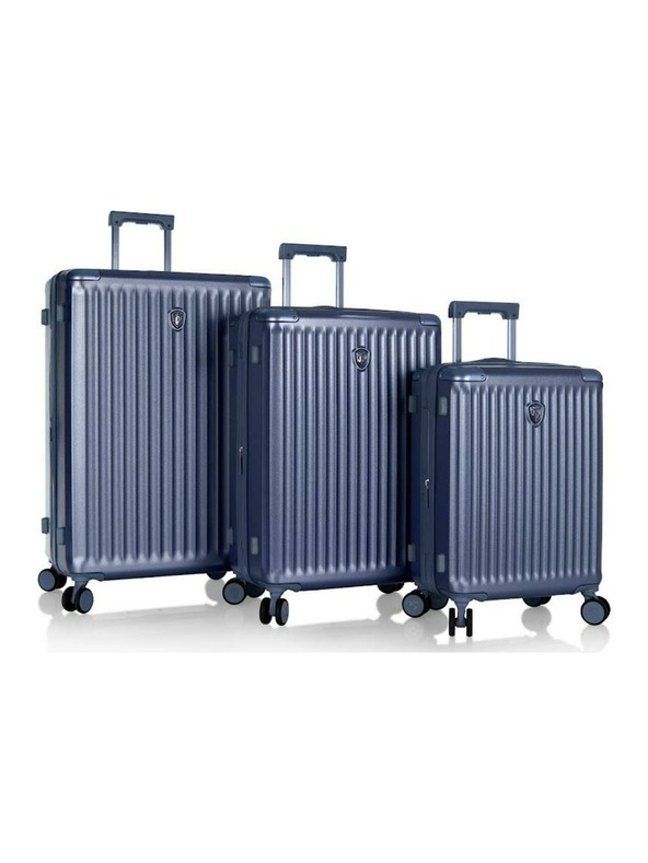 Heys Комплект пътни куфари Heys Luxe S,M,L Navy