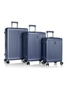 Heys Комплект пътни куфари Heys Luxe S,M,L Navy
