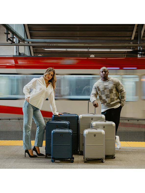 Heys Набор пътни куфари Heys Cruze S,M,L Navy