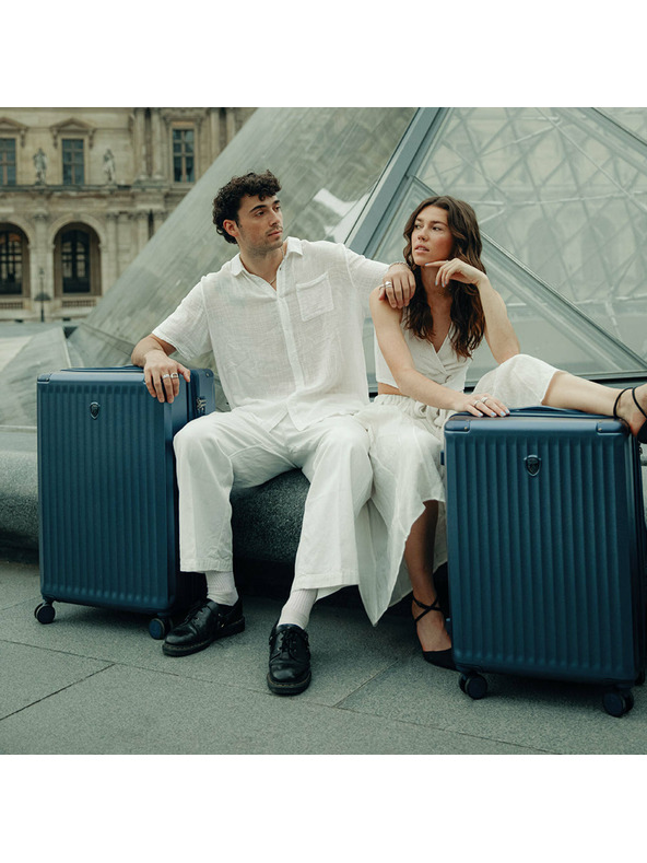 Heys Пътен куфар Heys Luxe M Navy