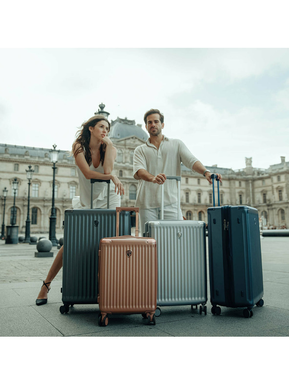 Heys Пътен куфар Heys Luxe M Rose Gold