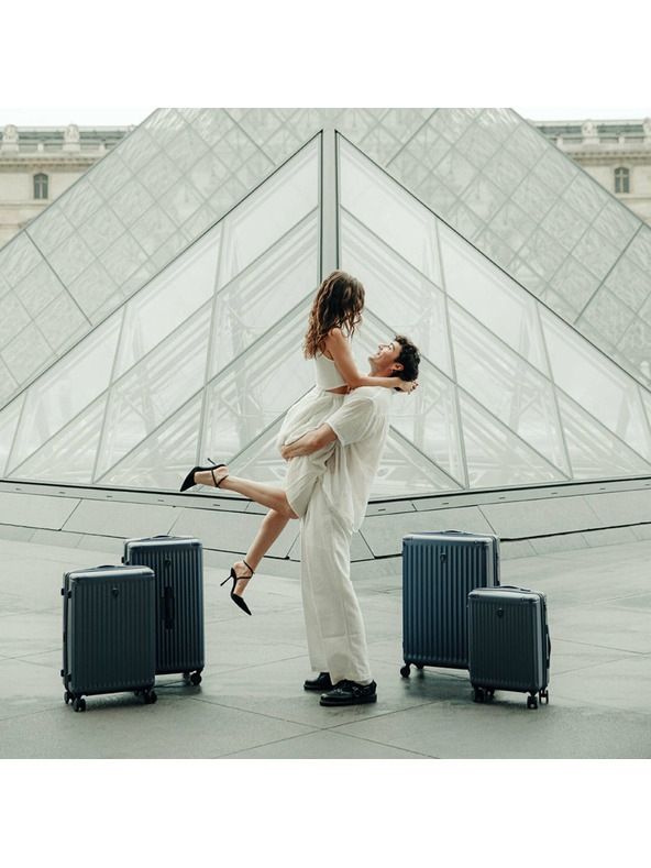 Heys Пътен куфар Heys Luxe L Silver