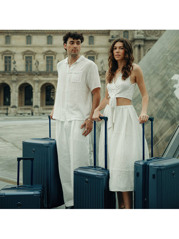 Heys Пътен куфар Heys Luxe L Silver