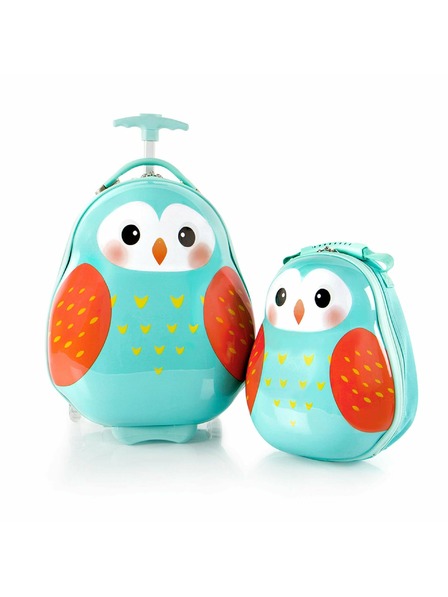 Heys Детски куфар Heys Travel Tots Owl – комплект от раница и куфар