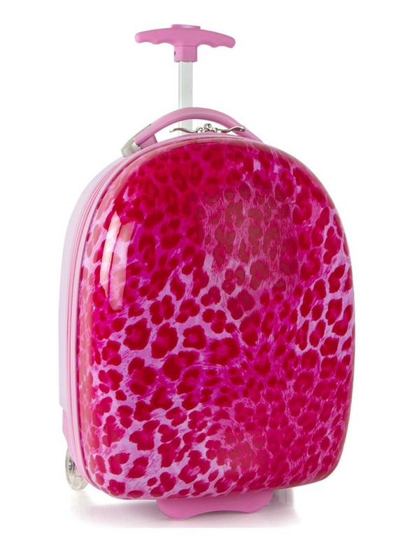 Heys Детски куфар Heys Kids Pink Leopard