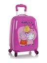 Heys Детски куфар Heys Kids Peppa Pig 4w Pink