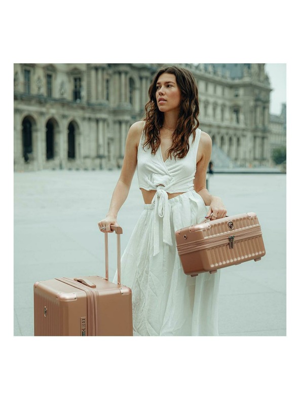 Heys Козметичен куфар Heys Luxe Beauty Case Gunmetal