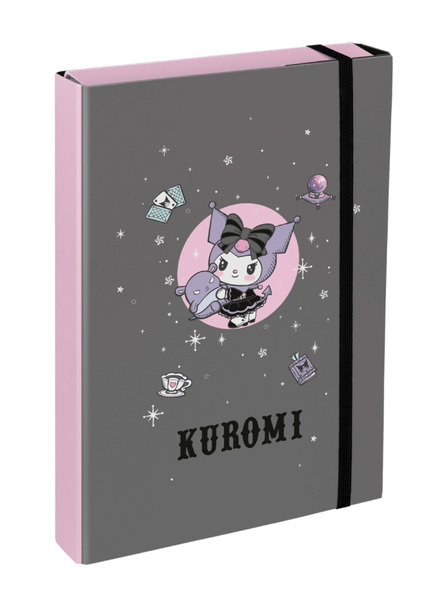 BAAGL  BAAGL Папки за училищни тетради A4 Jumbo Kuromi Grey