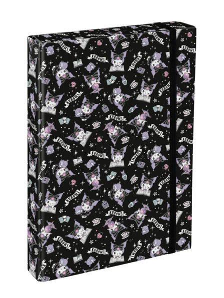 BAAGL  BAAGL Папки за училищни тетради A4 Jumbo Kuromi Black