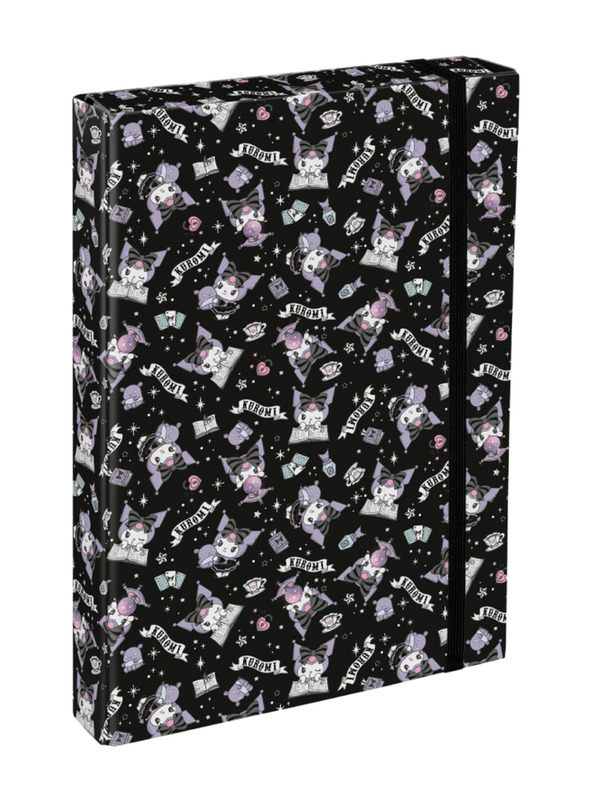 BAAGL  BAAGL Папки за училищни тетради A4 Jumbo Kuromi Black