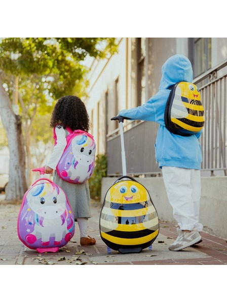Heys Детски куфар Heys Travel Tots Bumble Bee – комплект раница и куфар