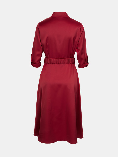 Orsay Бордо дамска рокля тип риза ORSAY