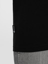Ombre Clothing Мъжка тениска с V-образно деколте и еластан - черна V3 S2040 Ombre Clothing