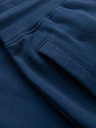 Ombre Clothing Мъжки спортни панталони BASIC джогър с жебрована крачола - тъмно сини V4 OM-PABS-0305 Ombre Clothing