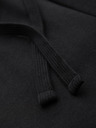 Ombre Clothing Мъжки шорти REGULAR FIT от френски фротирани плет - черно V4 OM-SRSK-0196 Ombre Clothing