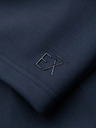 Ombre Clothing Мъжки шорти от гладък плет REGULAR FIT - тъмно синьо V4 OM-SRBC-0153 Ombre Clothing