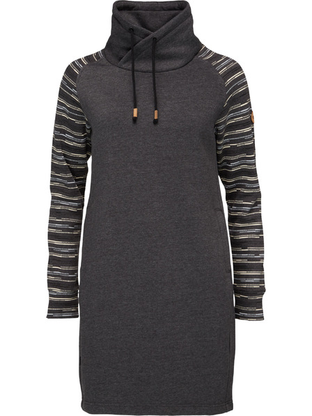 Loap Дамска рокля LOAP EBNERA Тъмносива