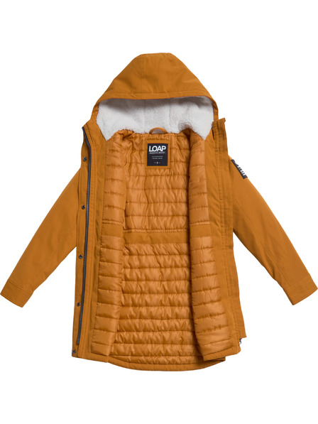 Loap Дамски кабат LOAP NABRA Жълта