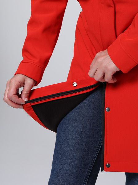 Loap Дамски софтшелен кабат LOAP LUNARA Червена