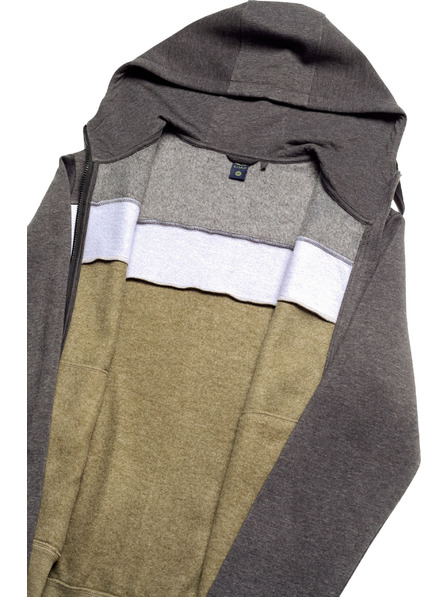 Loap Мъжки суитшърт LOAP EDDIE Тъмно сив/Зелен