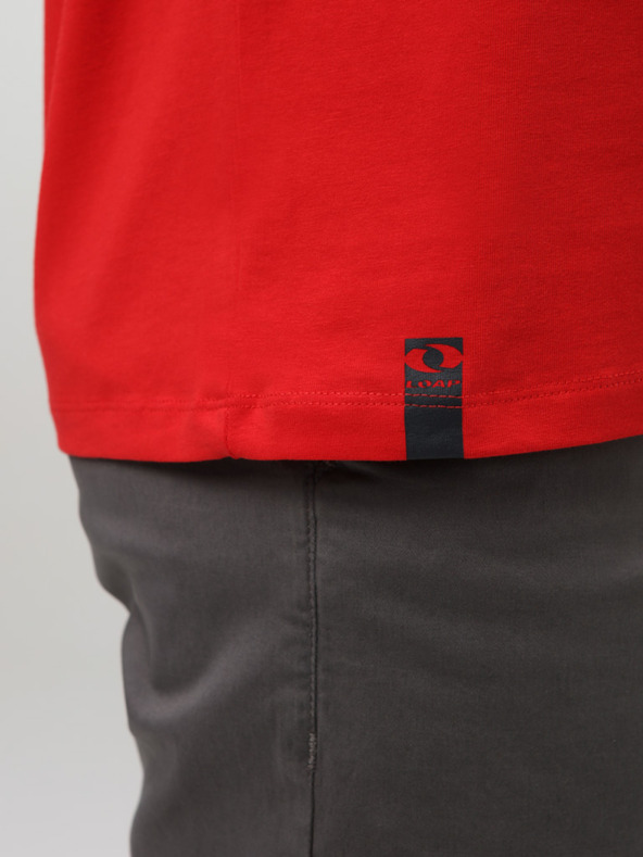 Loap Мъжка тениска LOAP ALPEG Червена