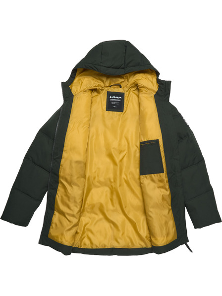 Loap Мъжко палто LOAP NODAL Тъмнозелена