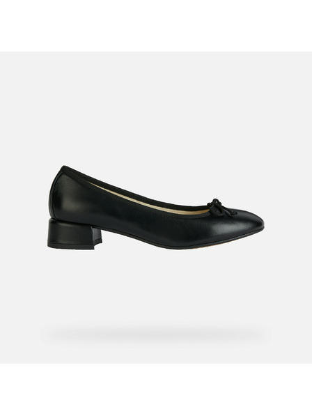 Geox Черни дамски обувки с висок ток Geox Floretia