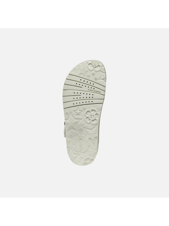 Geox Бели детски сандали Geox Sandal Costarei Gi