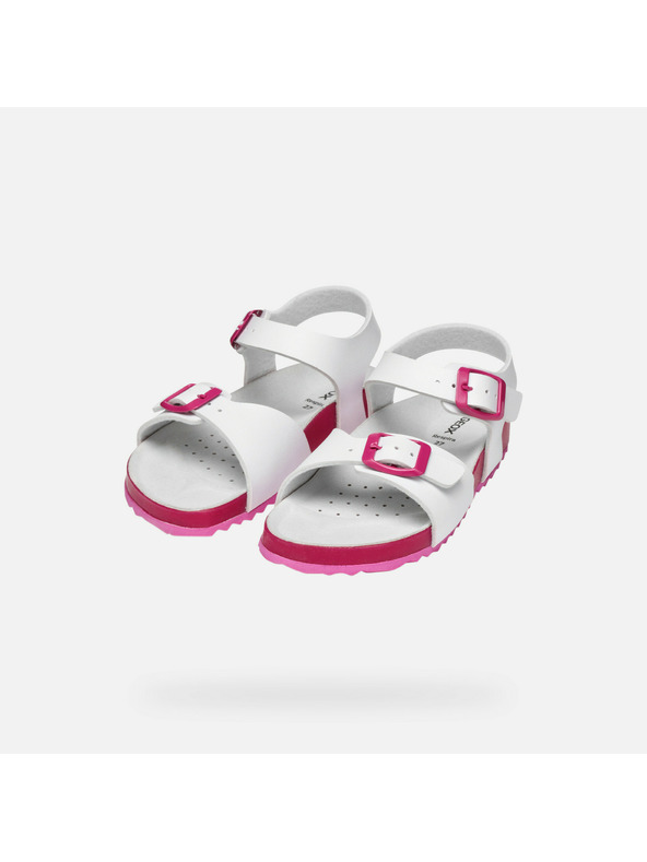 Geox Бели момичешки сандали Geox Adriel