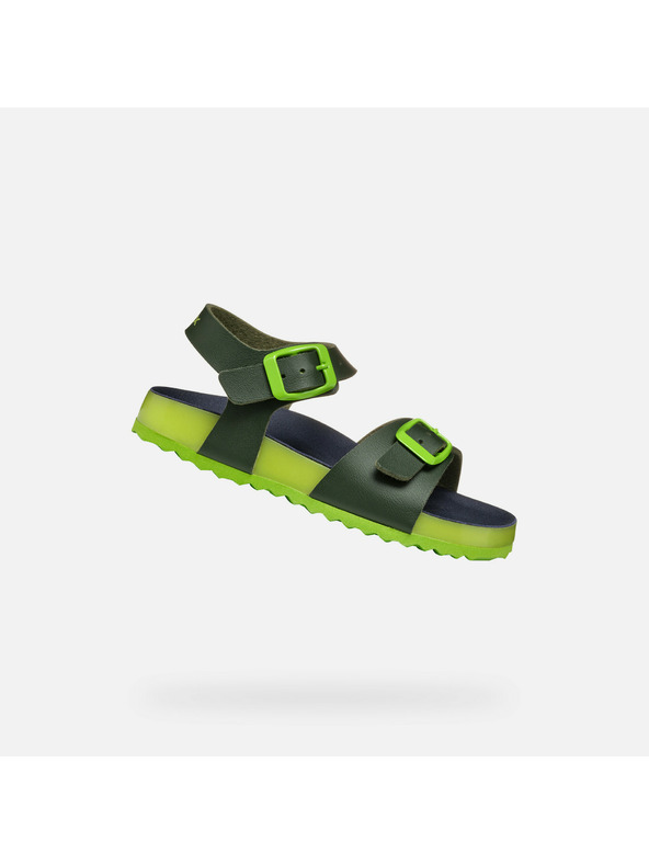 Geox Зелени детски сандали Geox Ghita