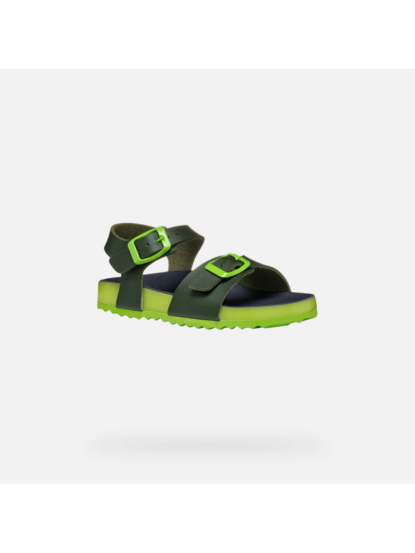 Geox Зелени детски сандали Geox Ghita