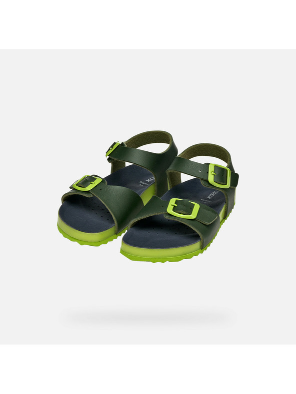 Geox Зелени детски сандали Geox Ghita