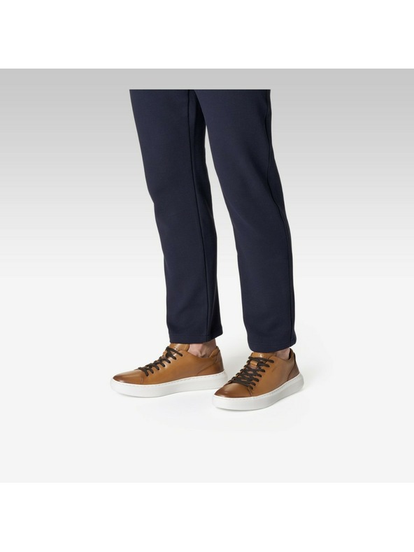 Geox Кафяви мъжки маратонки Geox Deiven