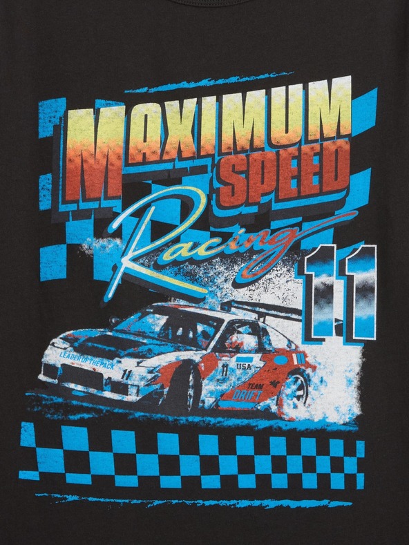 GAP Бебешка тениска с щампа Gap