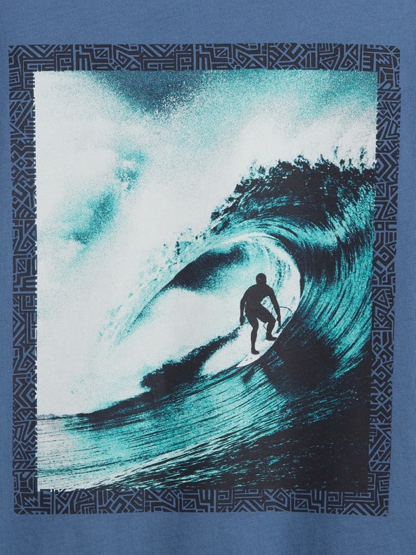 GAP Бебешка тениска с щампа Gap